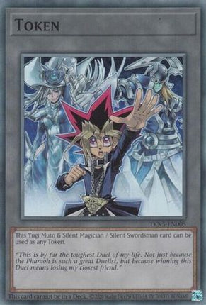 Token: Yugi Muto and Silent Magician and Silent Swordsman (Super Rare) [TKN5-EN005] Unlimited