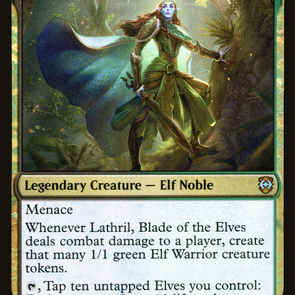 Lathril, Blade of the Elves [Kaldheim Commander] Foil