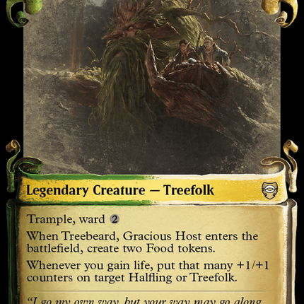 Treebeard, Gracious Host (Showcase) [Tales of Middle-earth Commander]
