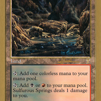 Sulfurous Springs [World Championship Decks 2001]