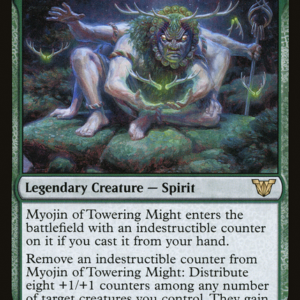 Myojin of Towering Might [Neon Dynasty Commander]