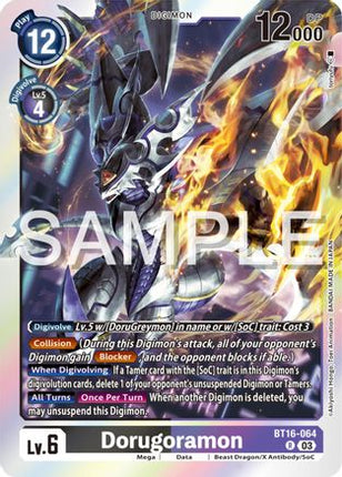 Dorugoramon [BT16-064] [Beginning Observer] Foil