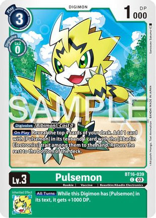 Pulsemon [BT16-039] [Beginning Observer]