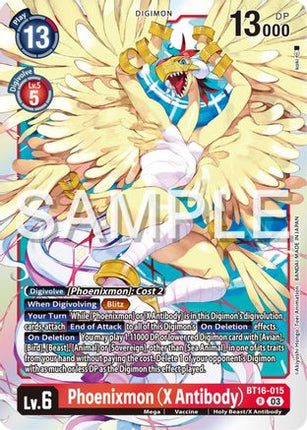 Phoenixmon (X Antibody) [BT16-015] [Beginning Observer] Foil