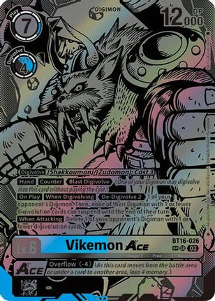 Vikemon Ace (Textured) [BT16-026] [Beginning Observer] Foil