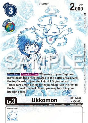 Ukkomon (Alternate Art) [BT16-082] [Beginning Observer] Foil
