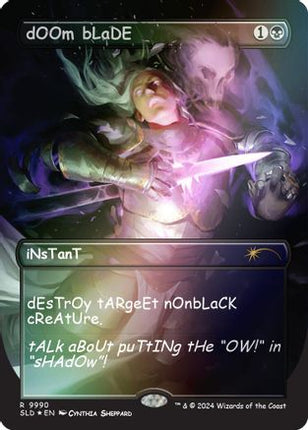dOOm bLaDE (Rainbow Foil) [Secret Lair Drop Series] Foil