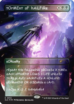 tOrMEnt oF hAiLFiRe (Rainbow Foil) [Secret Lair Drop Series] Foil
