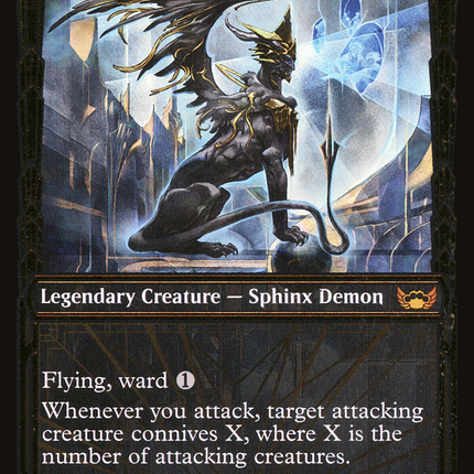 Raffine, Scheming Seer (Showcase) [Streets of New Capenna] Gilded Foil