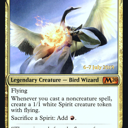 Kykar, Wind's Fury [Core Set 2020 Promos] Prerelease Foil