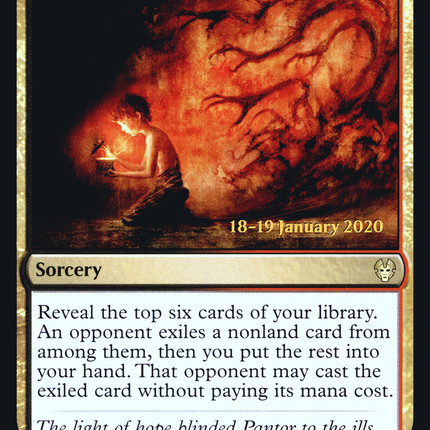 Allure of the Unknown [Theros Beyond Death Promos] Prerelease Foil