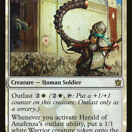 Herald of Anafenza [Khans of Tarkir Promos] Prerelease Foil