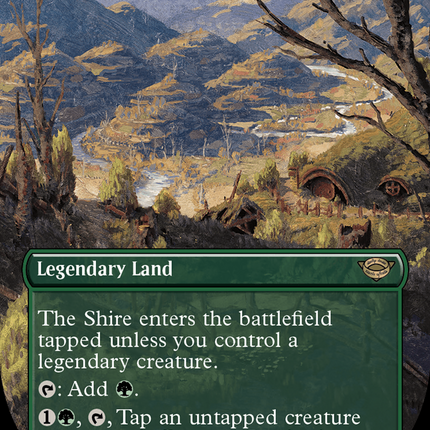 The Shire (Borderless) [The Lord of the Rings: Tales of Middle-earth] Surge Foil