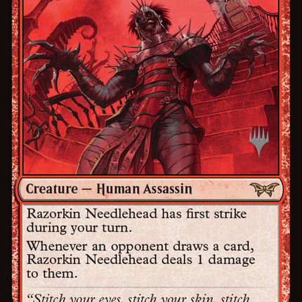Razorkin Needlehead [Duskmourn: House of Horror Promos]