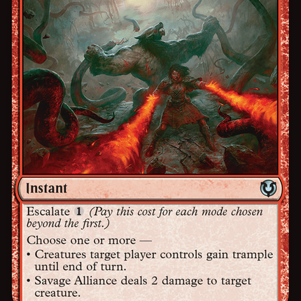Savage Alliance [Innistrad Remastered] Foil