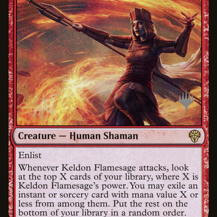 Keldon Flamesage [Dominaria United Promos]