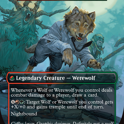 Tovolar, Dire Overlord // Tovolar, the Midnight Scourge (Borderless) [Secret Lair Drop]