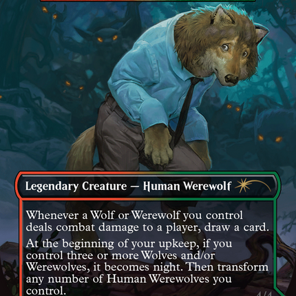 Tovolar, Dire Overlord // Tovolar, the Midnight Scourge (Borderless) [Secret Lair Drop]