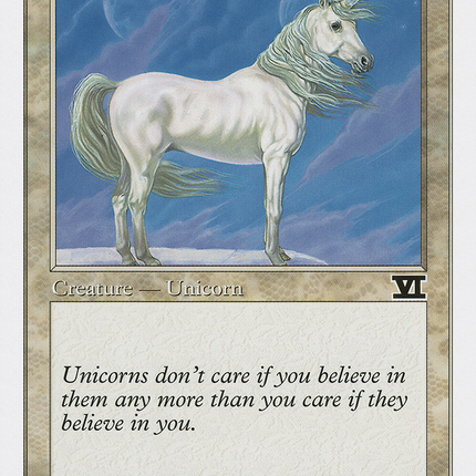 Regal Unicorn [Classic Sixth Edition]