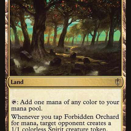 Forbidden Orchard [Commander 2016]