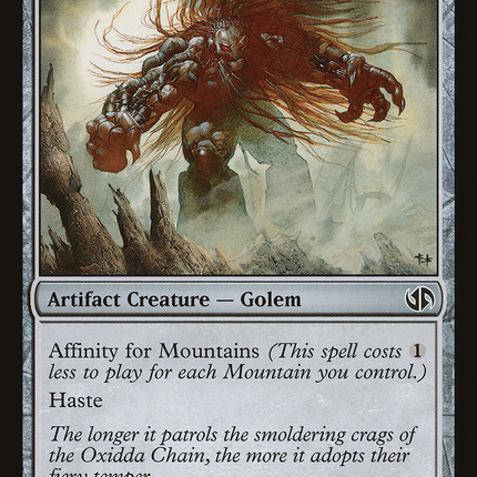 Oxidda Golem [Duel Decks: Jace vs. Chandra]
