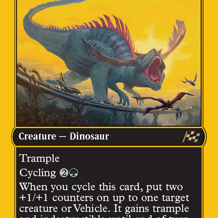 Agonasaur Rex (First-Place Foil) [Aetherdrift] Foil