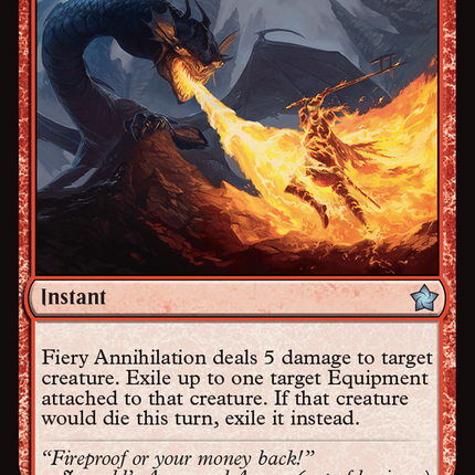 Fiery Annihilation [Foundations] Foil