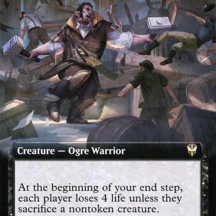 Bellowing Mauler (Extended Art) [New Capenna Commander]