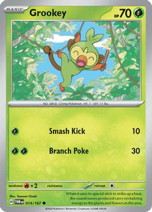 Grookey - 14/null [SV06: Twilight Masquerade] Reverse Holofoil