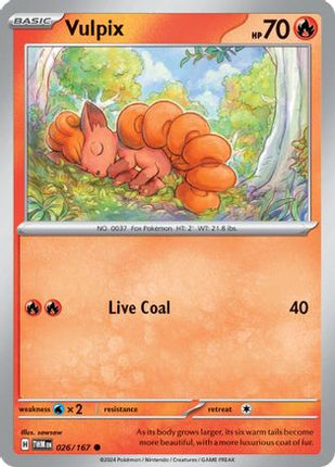 Vulpix - 26/null [SV06: Twilight Masquerade]