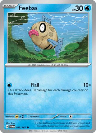 Feebas - 49/null [SV06: Twilight Masquerade] Reverse Holofoil