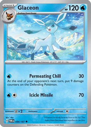 Glaceon - 54/null [SV06: Twilight Masquerade]