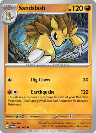 Sandslash - 98/null [SV06: Twilight Masquerade]