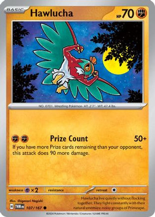 Hawlucha - 107/null [SV06: Twilight Masquerade] Reverse Holofoil