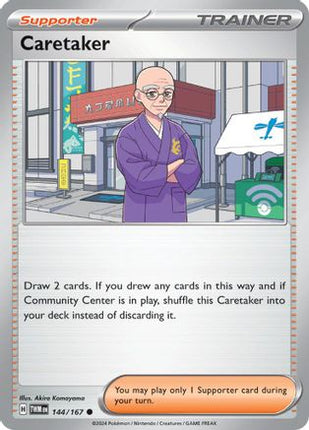 Caretaker - 144/167 [SV06: Twilight Masquerade] Reverse Holofoil