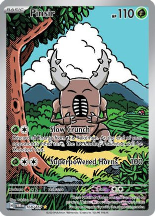 Pinsir - 168/167 [SV06: Twilight Masquerade] Holofoil