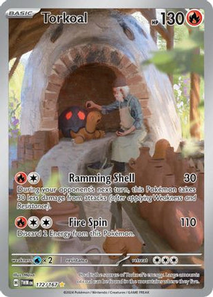 Torkoal - 172/167 [SV06: Twilight Masquerade] Holofoil
