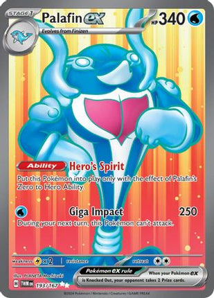 Palafin ex - 193/167 [SV06: Twilight Masquerade] Holofoil
