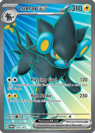 Luxray ex - 195/167 [SV06: Twilight Masquerade] Holofoil