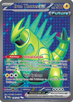 Iron Thorns ex - 196/167 [SV06: Twilight Masquerade] Holofoil