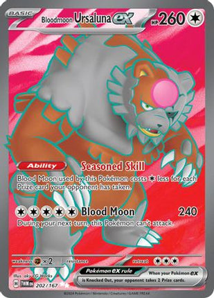 Bloodmoon Ursaluna ex - 202/167 [SV06: Twilight Masquerade] Holofoil