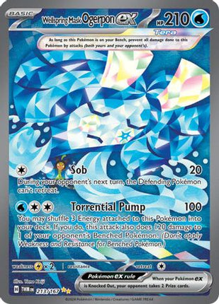 Wellspring Mask Ogerpon ex - 213/167 [SV06: Twilight Masquerade] Holofoil