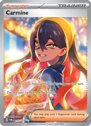 Carmine - 217/167 [SV06: Twilight Masquerade] Holofoil