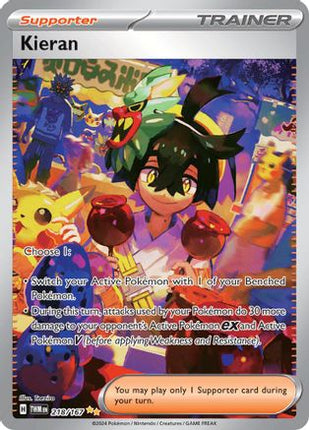 Kieran - 218/167 [SV06: Twilight Masquerade] Holofoil