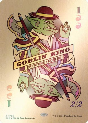 Goblin King (1705) (Rainbow Foil) [Secret Lair Drop Series] Foil