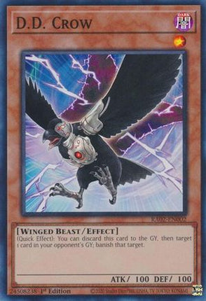 D.D. Crow [RA02-EN002] Super Rare 1st Edition