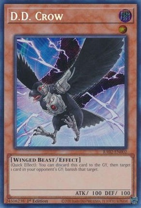 D.D. Crow (Secret Rare)  [RA02-EN002] 1st Edition
