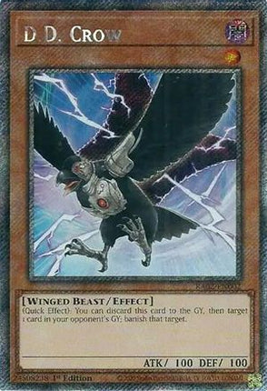 D.D. Crow (Platinum Secret Rare)  [RA02-EN002] 1st Edition