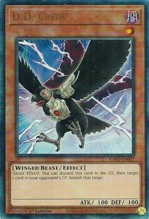 D.D. Crow (PUR) (Prismatic Ultimate Rare) [RA02-EN002] 1st Edition