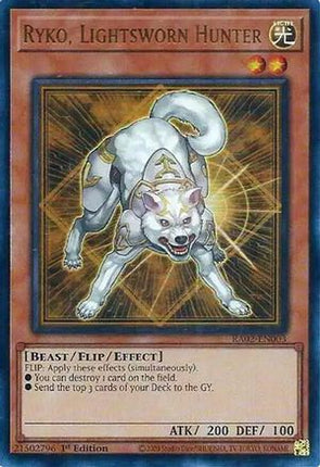 Ryko, Lightsworn Hunter (UR) (Ultra Rare) [RA02-EN003] 1st Edition